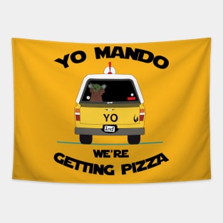 Truck Pizza Tapestry