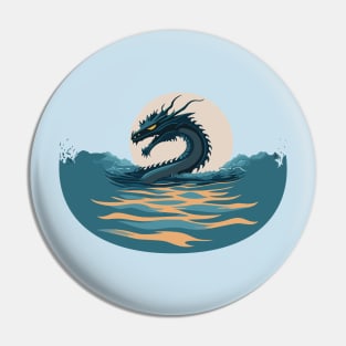 Water Dragon Pin