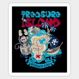 Treasure Island Dr. Livesey Phonk Walk - Treasure Island - Magnet