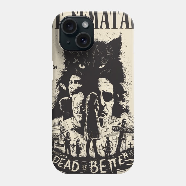 Pet Sematary Phone Case by ribandcheese