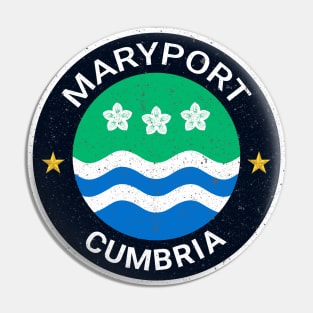 Maryport - Cumbria Flag Pin