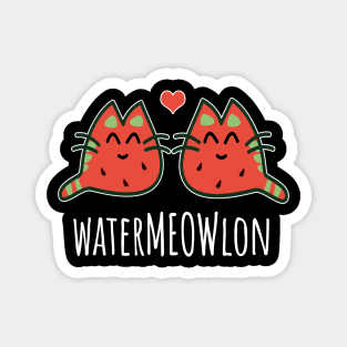 Watermeowlon Magnet