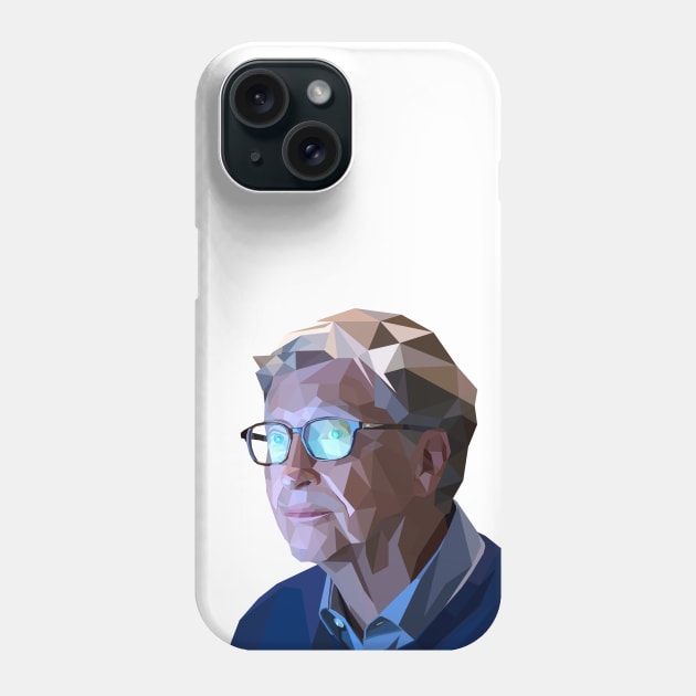 Bill Gates Phone Case by Worldengine