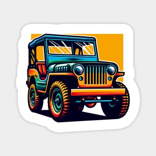 Willys Jeep Magnet