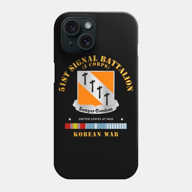 51st Signal Battalion - Korean War Phone Case by twix123844