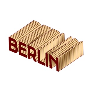 Berlin - Retro Text T-Shirt