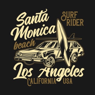 Santa monica surf rider T-Shirt