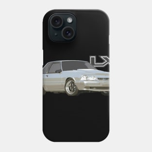 Mustang GT 5.0L V8 FoxBody Cobra SVT LX Edit Phone Case