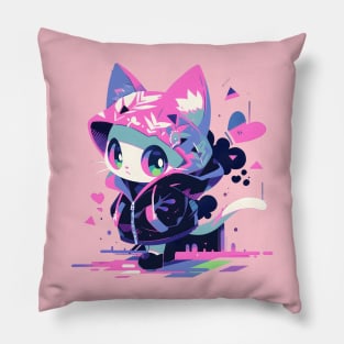 Kool Kute Kat Pillow