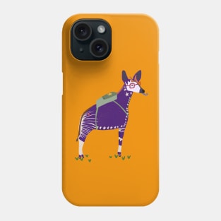 Purple Okapi Phone Case