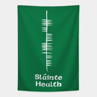 Ogham Slainte Tapestry