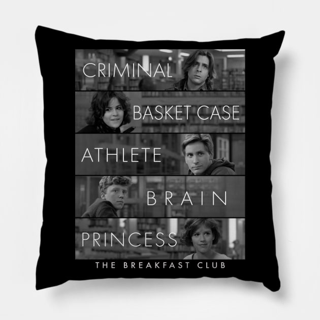 Breakfast Club Pillow by NorthWestDesigns