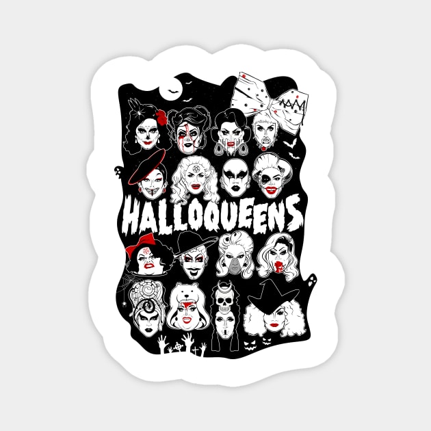 Halloqueens from RuPaul's Drag Race Magnet by dragover