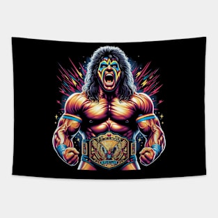 Warrior's Spirit: Tribute to The Ultimate Warrior Tee Tapestry