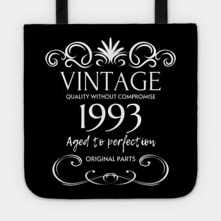 Vintage 1993 - Birthday Gift For Men Tote