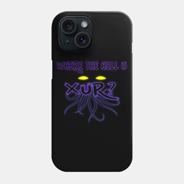 XUR TOUR Phone Case by CrazyCreature