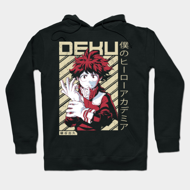 my hero academia hoodie