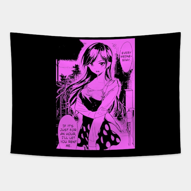 Chizuru Ichinose - Rent-a-Girlfriend Tapestry by Marston Store