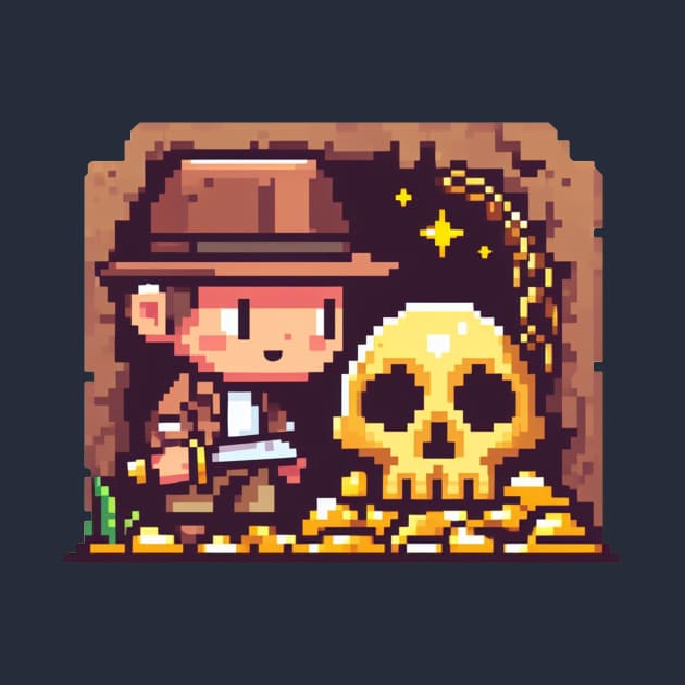 Raiders of the Lost Ark 8Bit by nerd.collect