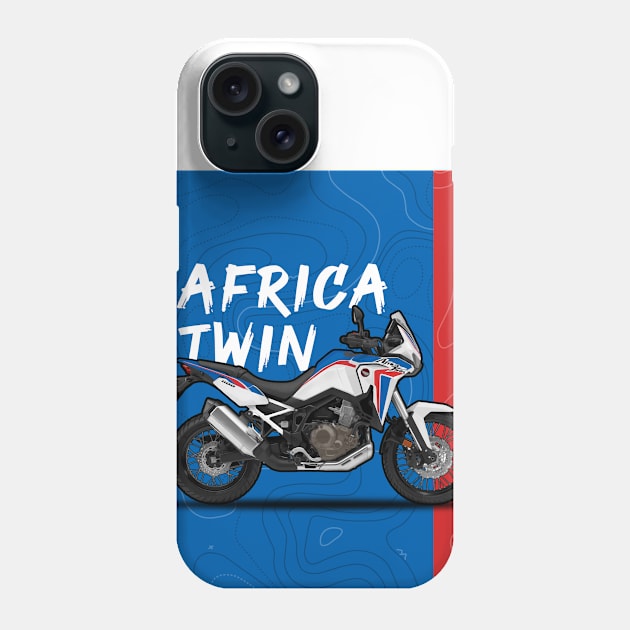 Africa Twin 1100 Phone Case by Tomislav Lozić