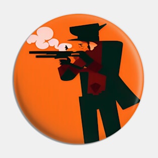 Hat Man Pin