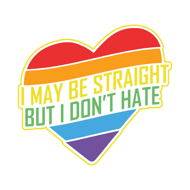 Straight Gay Ally Heart by She Gets Creative