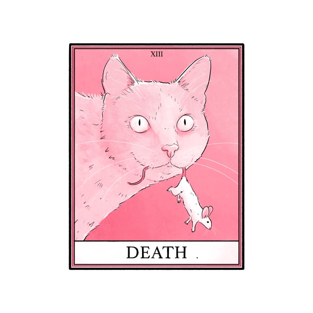 Death Cat Tarot by B McCormick ART