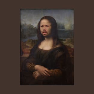 The Moaning Lisa (Karl Pilkington) T-Shirt