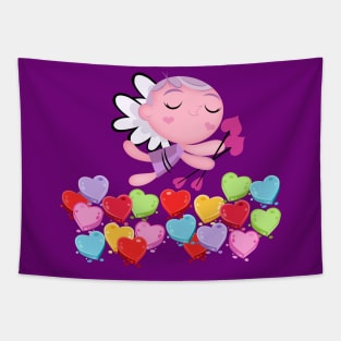 valentines for cupid Tapestry