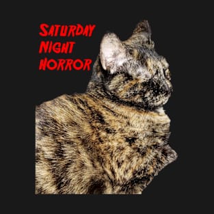 Saturday Night Horror- Kitty T-Shirt