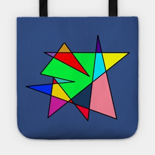 Triangles Design Tote