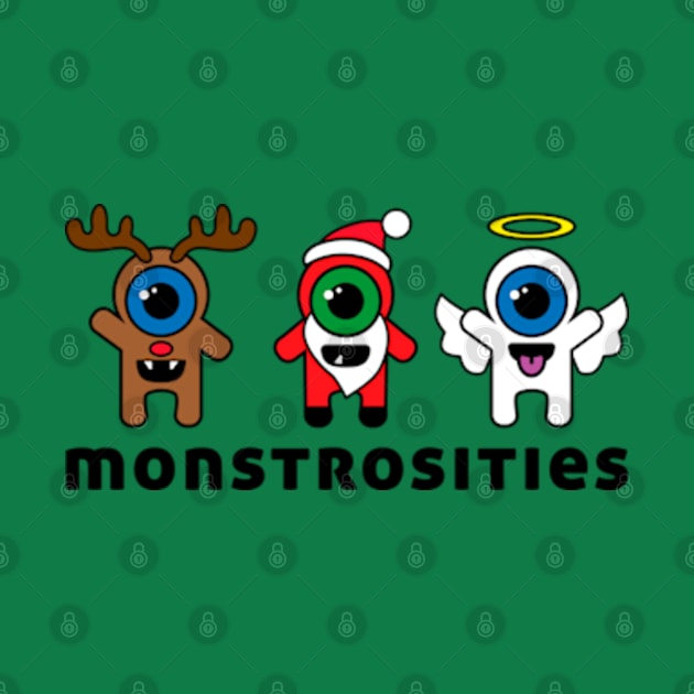 Monstrosities • Merry Scary X-mas by hilariouslyserious