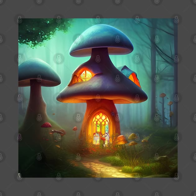 Enchanting Home for Sale (5) - Magic Mushroom House by TheThirdEye