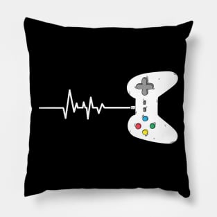 Gamer's Heart Beat Pillow