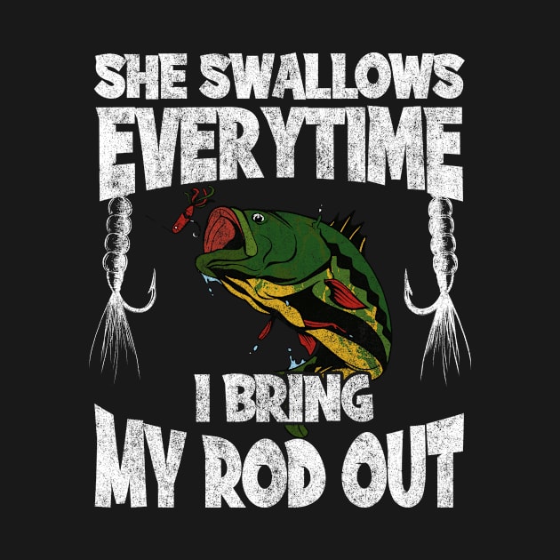 She Swallows Everytime I Bring My Rod Out Fishing by TheTeeBee