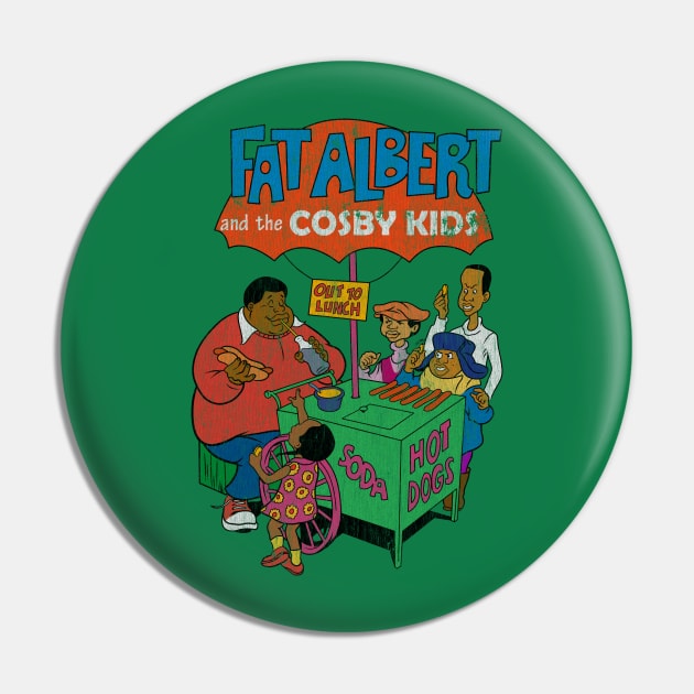 Distressed Fat Albert Pin by OniSide