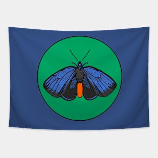 Atala Butterfly Tapestry