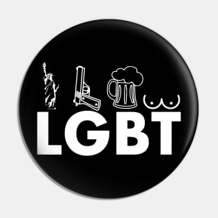 LGBT LGBT LGBT Pin