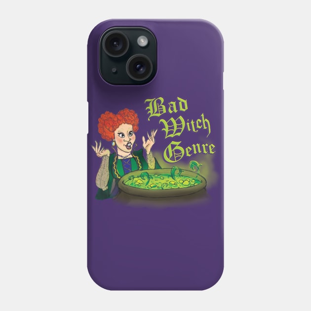 Bad Witch Genre Phone Case by Heyday Threads