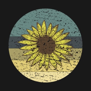 Retro Sunflower T-Shirt