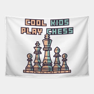 Chess Chessmen Chessboxing Gift for Cool Kids Tapestry