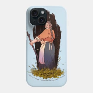 Build Mama a Coffin: Glory Ann Boggs (dark text) Phone Case