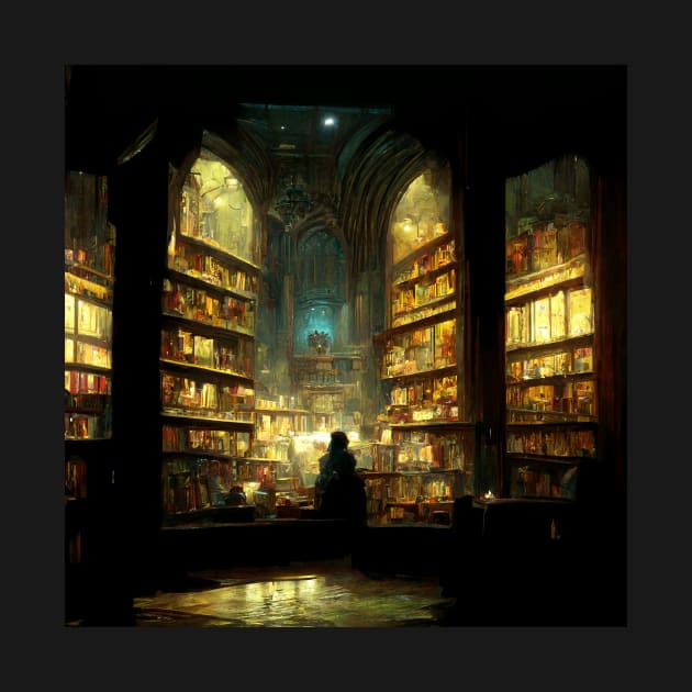 Script Shelter - Fantasy Library by ArkMinted