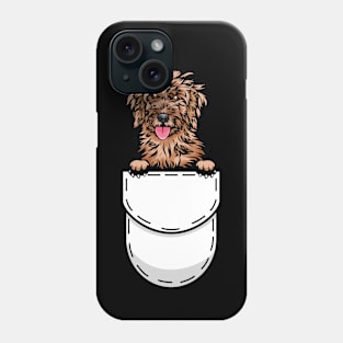 Funny Cockapoo Pocket Dog Phone Case