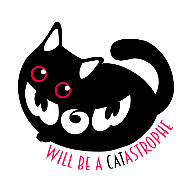 Catastrophic Kitty: A Black Cat's Ominous Warning of Impending Doom - Dark Humor and Feline Curiosity Collide in this Foreboding Prophecy by ArtMichalS