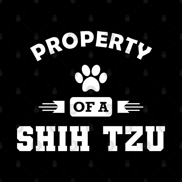 Shih Tzu Dog - Property of a shih tzu by KC Happy Shop