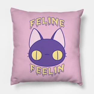 FELINE FEELIN Pillow