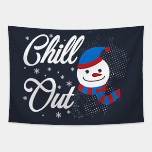 Christmas- Chill Out Tapestry