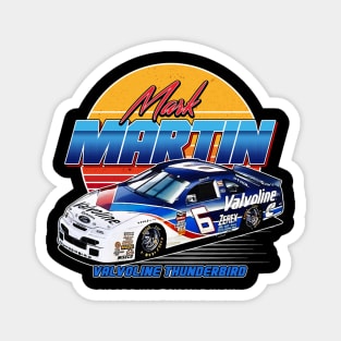 Mark Martin Valvoline 6 90S Retro Magnet