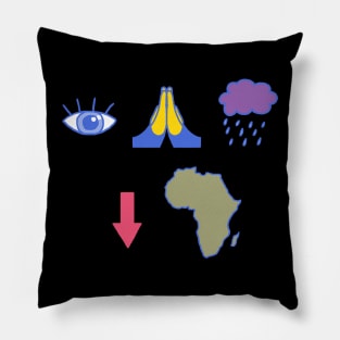 Eye Bless The Rains Pillow